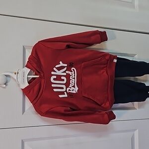 Lucky Brand 3T Sweats and Hoodie set